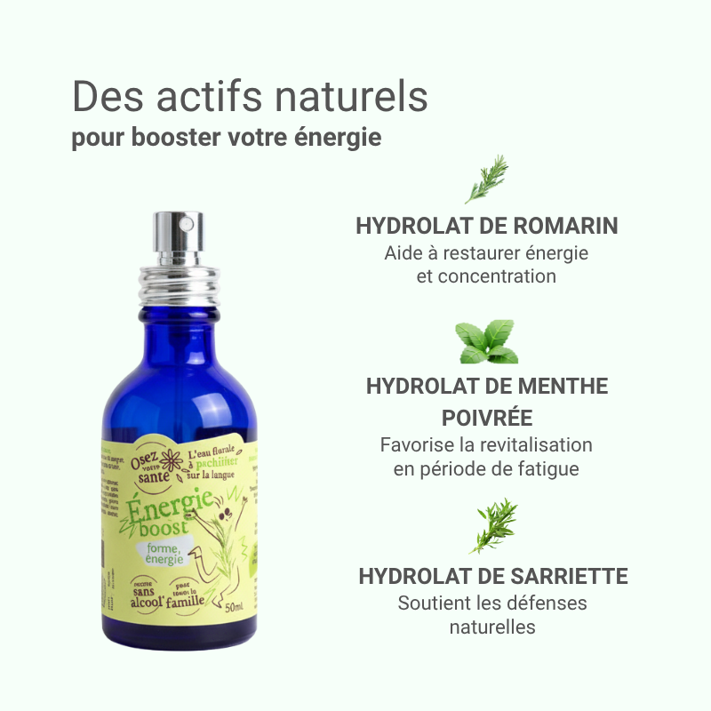 Modèle (femme ou homme) actif/active et concentré(e), retrouvant énergie constante et vitalité durable pour contrer la fatigue mentale.