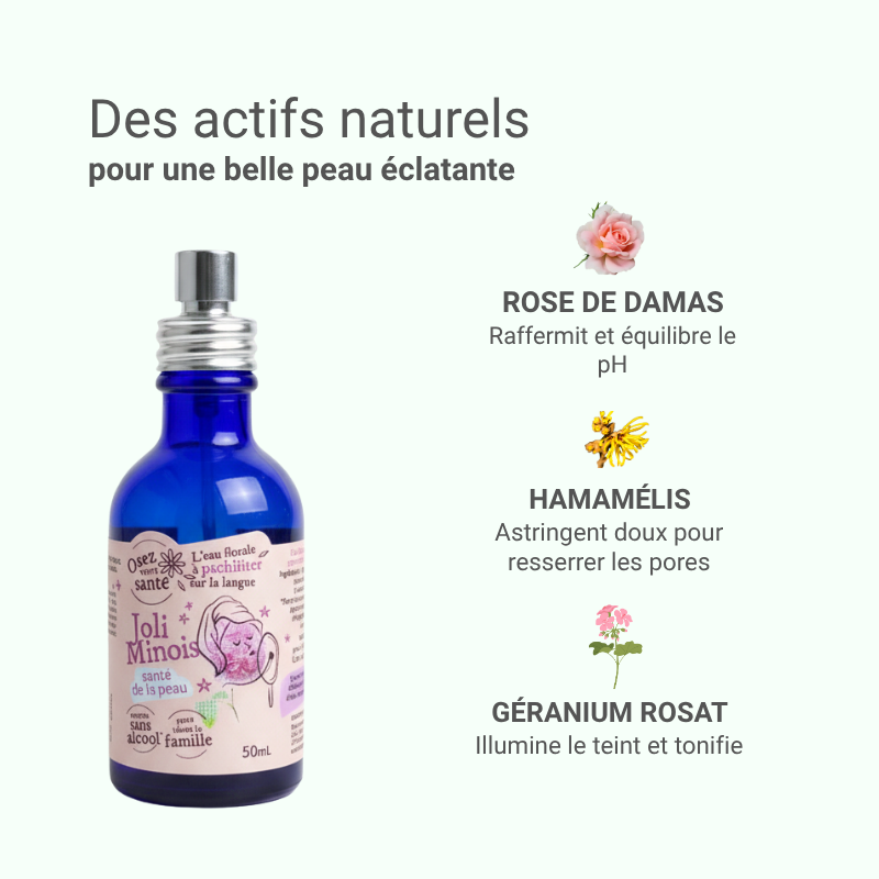 Aide à revitaliser le teint terne et à retrouver une bonne mine naturelle en complément de la routine beauté quotidienne.